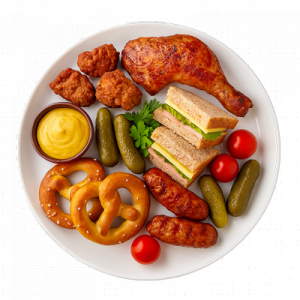 Мясо и гарнир: 2 в 1