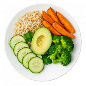 Натуральный рацион: овощи, злаки, польза