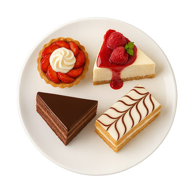 Книга тортов и десертов для вдохновения