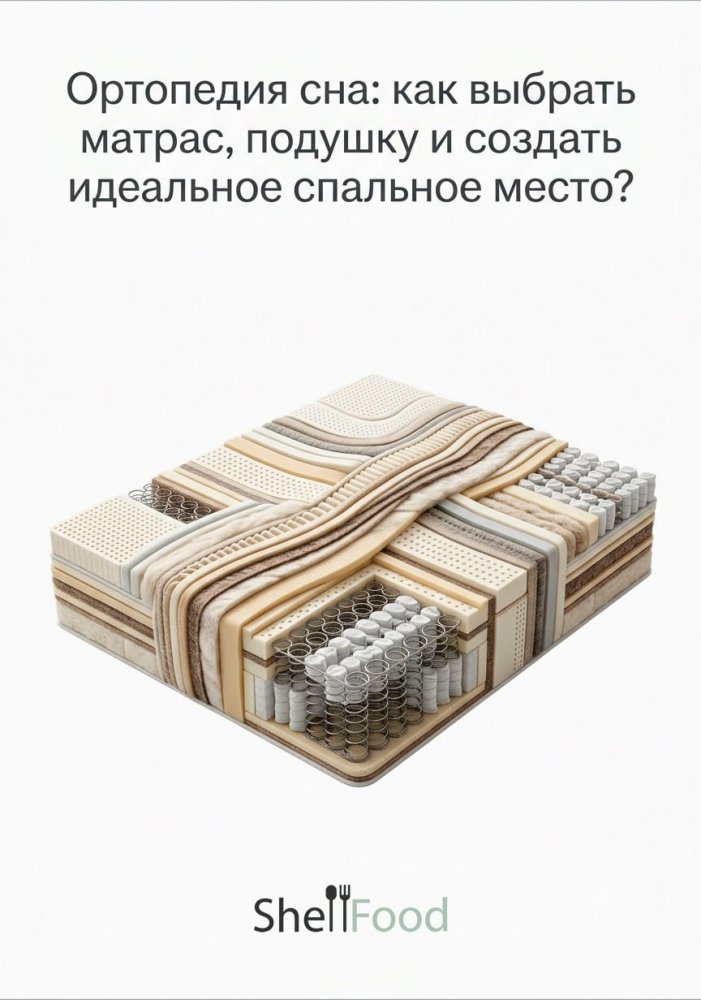 Ортопедия сна: как создать идеальное спальное место?