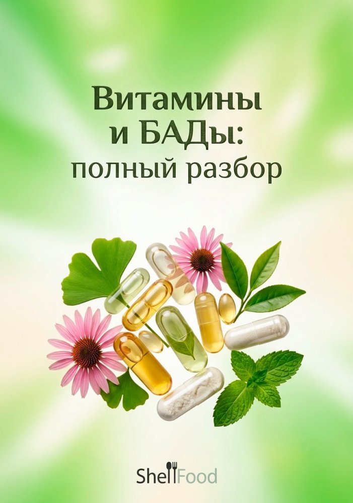 Витамины и БАДы: полный разбор